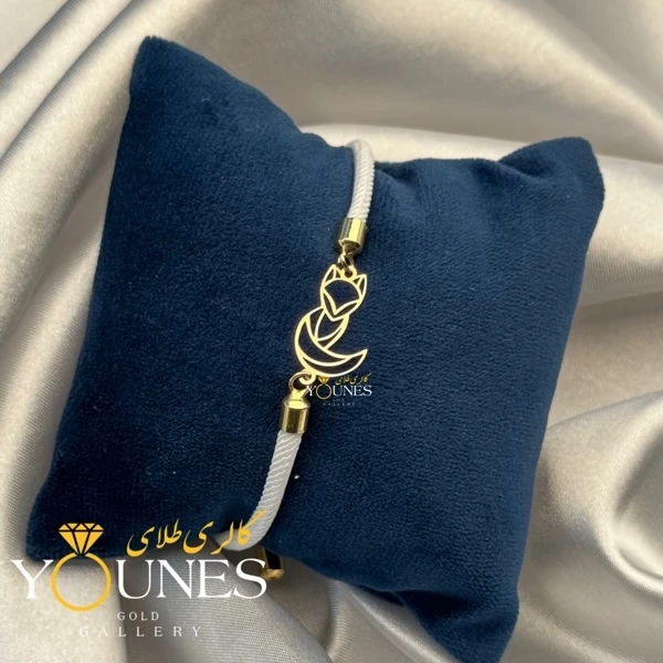 دستبند روباه طلا لیزری